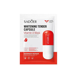 Sadoer Vitamin A Whitening Tender Capsule Facial Sheet Mask