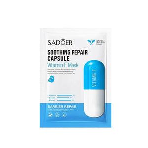 Sadoer Vitamin E Soothing Repair Capsule Facial Sheet Mask