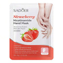 SADOER Strawberry Nicotinamide Moisturizing Hand Mask 35g photo 1