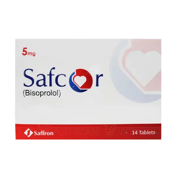 Safcor 5mg Tablet – Blood Pressure Control & Heart Health Support