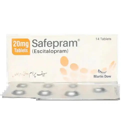 Safepram 20 Mg Tablets 14s