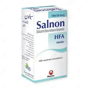 Salnon 100/50mcg Inhaler – Asthma & COPD Management 01