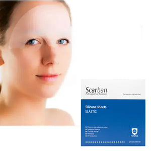 Scarban Elastic Silicone Sheet for Forehead Scars
