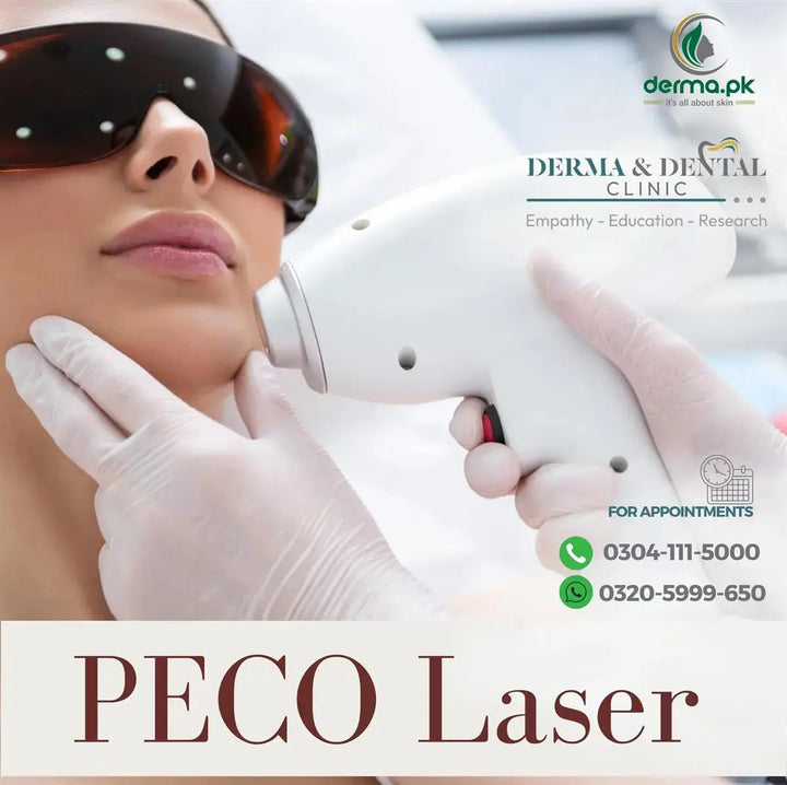 Scientific PECO Laser Skin Rejuvenation at Derma & Dental Clinic Derma.pk