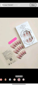 Shein 24pcs Long Square Nails photo 2