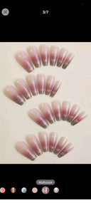 Shein 24pcs Long Square Nails photo 3
