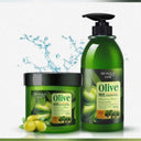 Bioaqua Pack of 2 Olive Shampoo & Hair Mask Set - Anti-Dandruff & Repairing Duo - 400ml + 500g photo 5