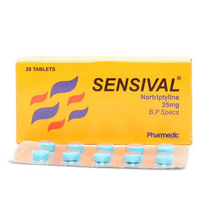 Sensival 25mg Tablets – Treat Depression & Bedwetting in Children