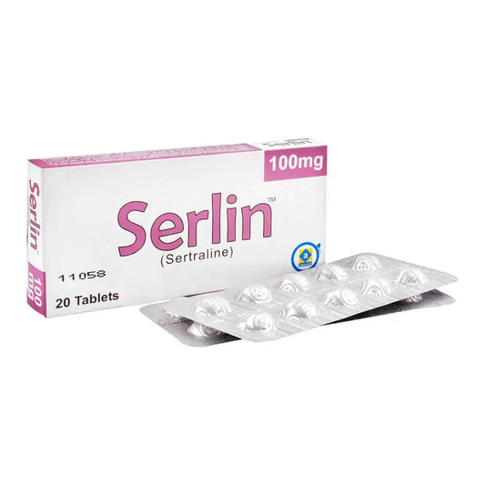 Serlin Tablets 100mg ��� Sertraline HCl for Depression Treatment