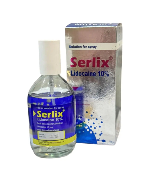 Serlix Lidocaine 10% Spray
