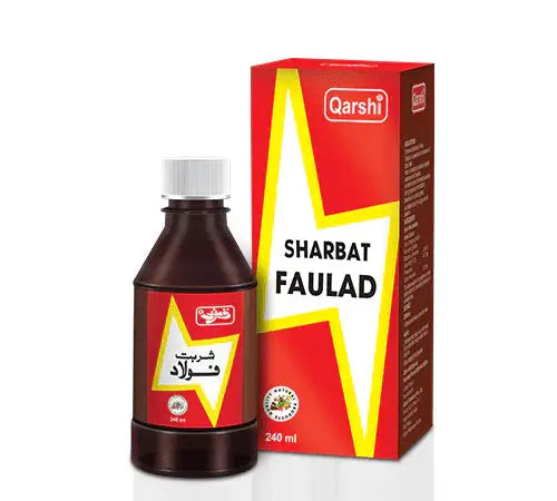 Qarshi Sharbat Faulad – Herbal Iron Tonic for Blood & Energy
