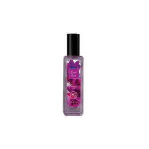 Rivaj Shimmer Mist Love Kiss 75ml – Romantic Floral Shimmer Body Spray bottle front view