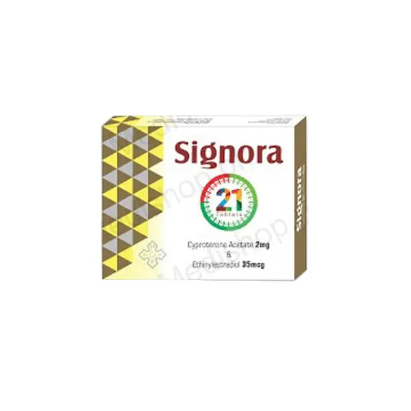 Signora 2mg/35mcg Tablets – Hormonal Contraceptive & Acne Treatment
