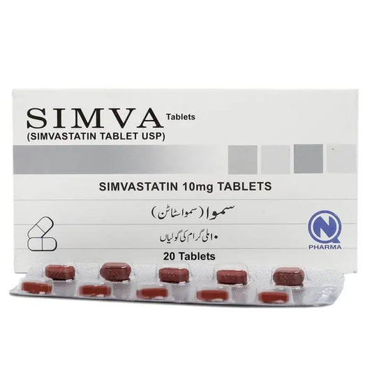 Simva 10mg Tablets – Available in Pakistan