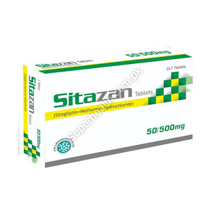 Sita Zan 50/500mg Tablets – Sitagliptin + Metformin for Type 2 Diabetes
