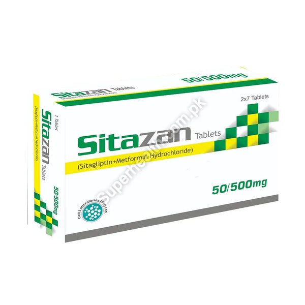 Sita Zan 50/500mg Tablet
