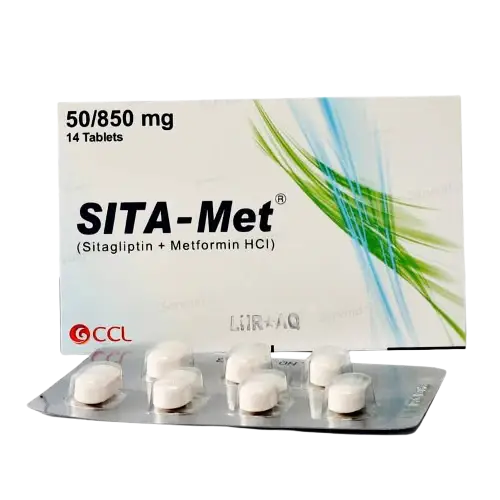 Sita Met 50/850mg Tablet