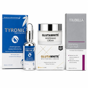 Skin Whitening Kit – Face Wash + Whitening Cream + Serum