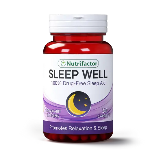 Sleep Well Capsules 30s – Natural Sleep Aid & Stress Relief Supplement