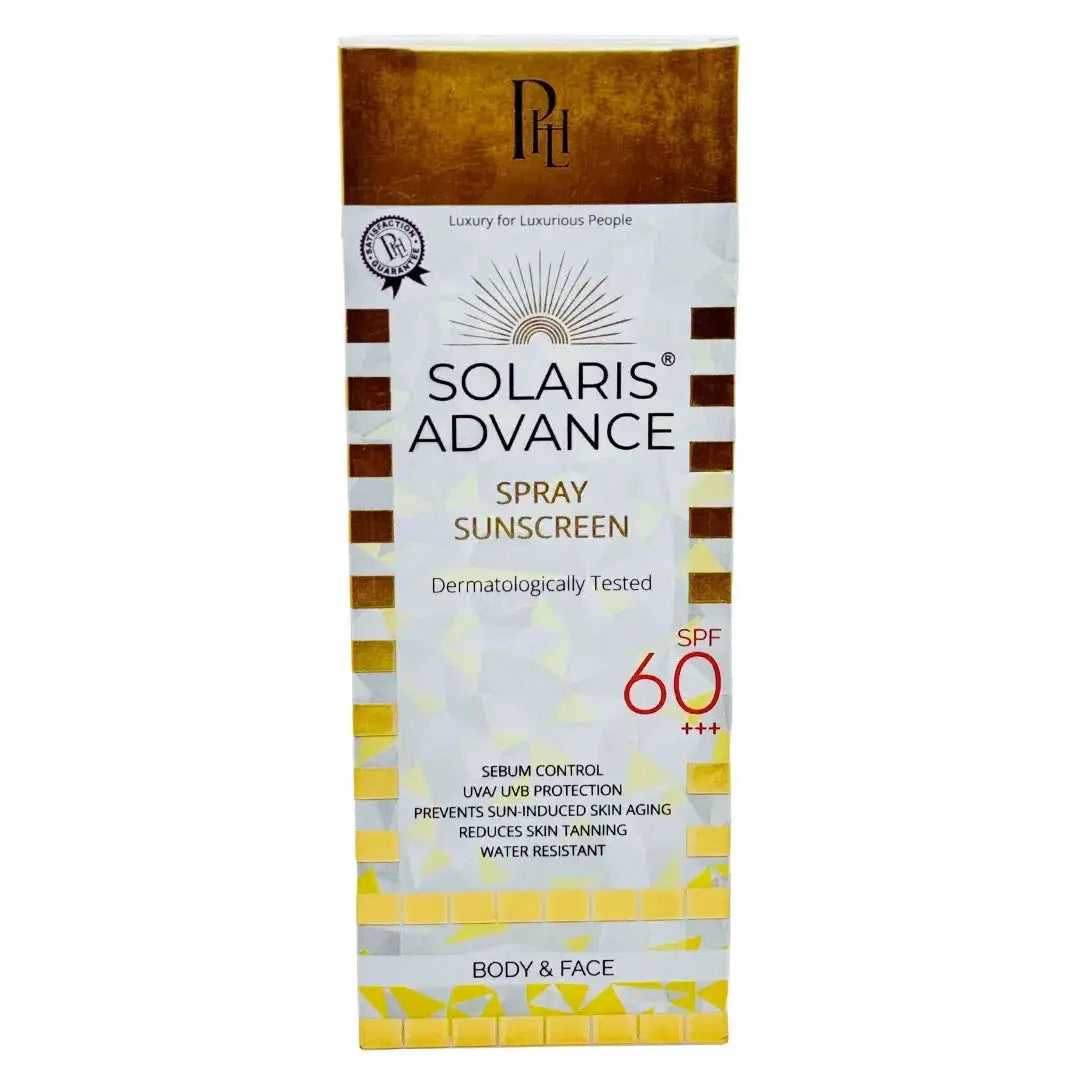 Solaris Advance Spray Sunscreen SPF 60 (150ml) -pharma health