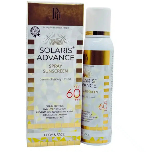 Solaris Advance Spray Sunscreen SPF 60 (150ml) -pharma health