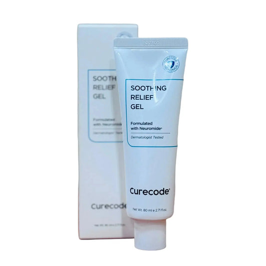 Lavie Pharma Soothing Relief Gel tube on white background