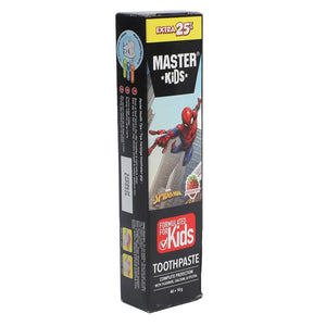 Master Kids Spiderman Toothpaste 40g – Fluoride & Calcium