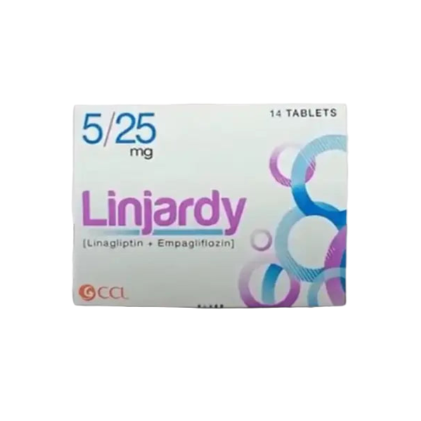 Linjardy 5/25mg Tablets – Linjardy for Diabetes & Hypertension Treatment
