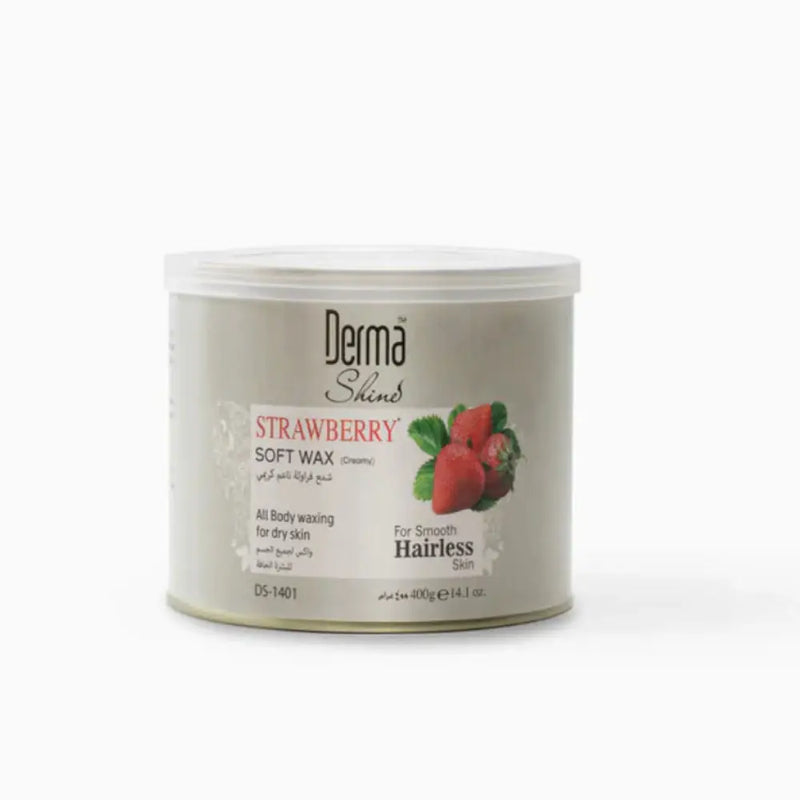Derma Shine Strawberry Soft Wax 400g