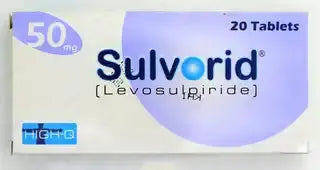 Sulvorid 50mg Tablets – Levosulpiride for Schizophrenia & GI Disorders