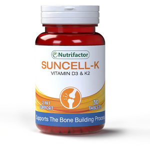 Suncell-K Vitamin K2 MK-7 supplement for bones and arterial health