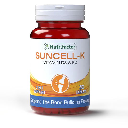 Suncell-K Vitamin K2 MK-7 for Bones & Arteries