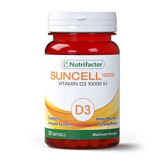 Suncell 10000 IU Vitamin D for Bone Health