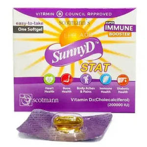 Sunny D Stat Capsule 200000 IU – Vitamin D Supplement for Deficiency