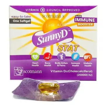 Sunny D Stat Capsule 200000 IU ��� Vitamin D Supplement for Deficiency