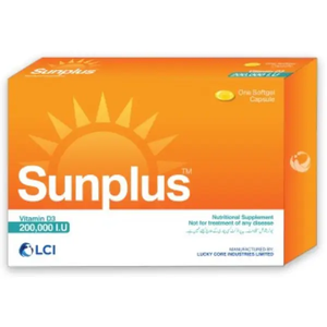 Sunplus 200,000 IU Capsule - Vitamin D3 (Cholecalciferol)
