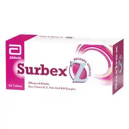 Surbex Z Tablets 60's