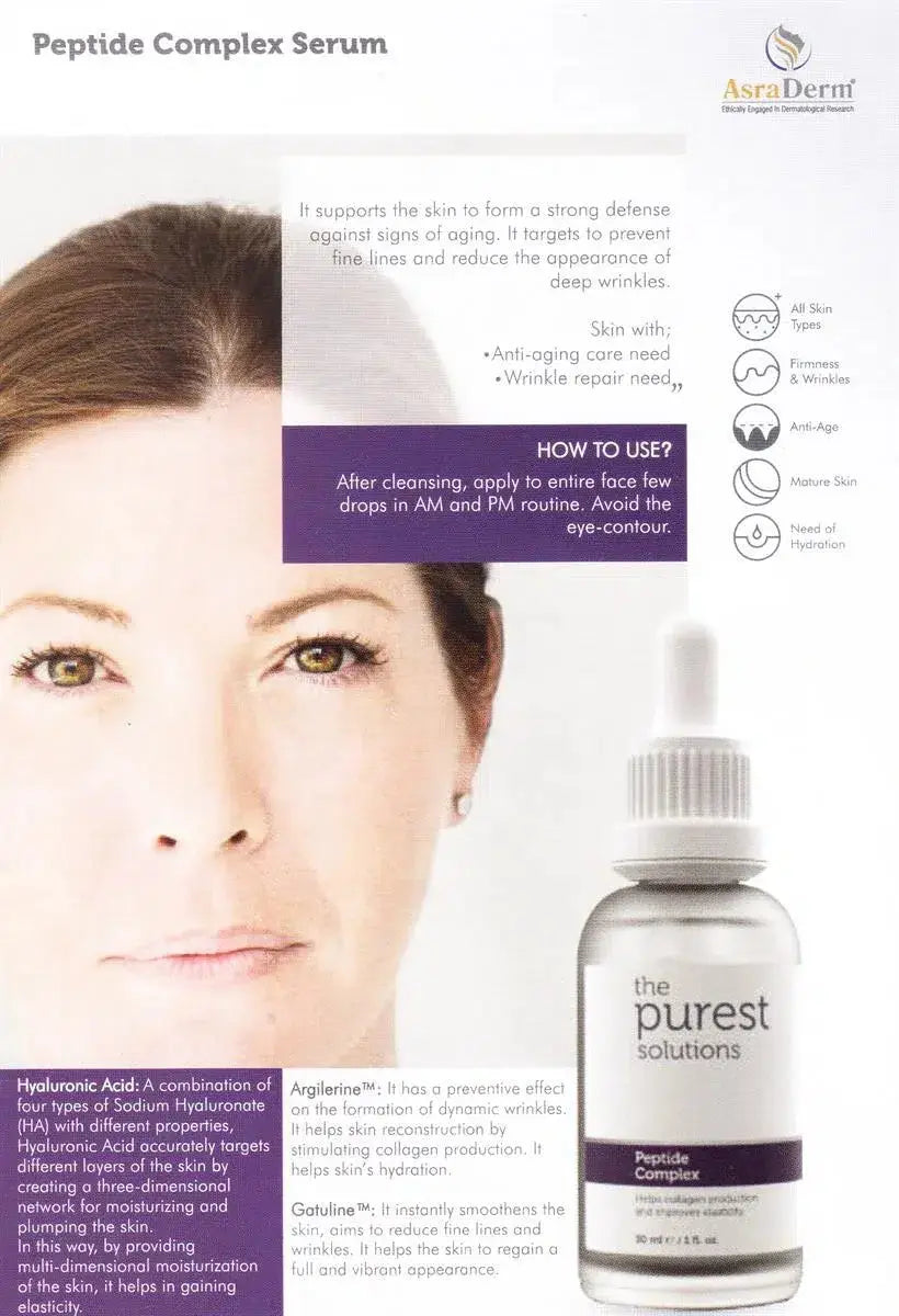 THE PUREST SOLUTION PEPTIDE COMPLEX 30ml The Purest Solution