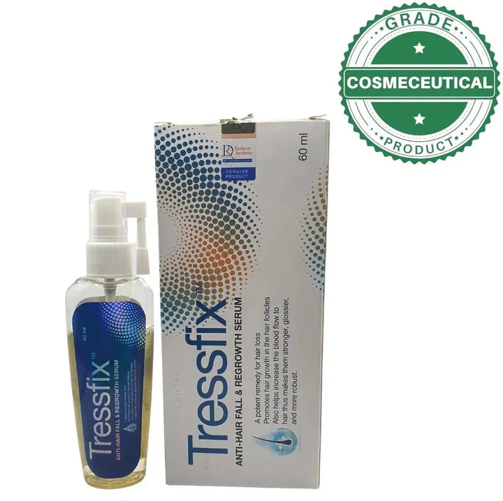 TRESSFIX ANTI HAIR FALL AND REGROWTH SERUM 60ml Helix pharma
