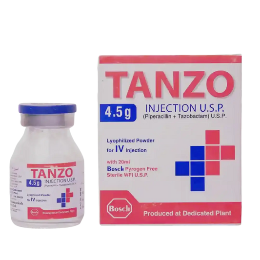 Tanzo IV Injection 4.5g (1 Injection) - derma.pk