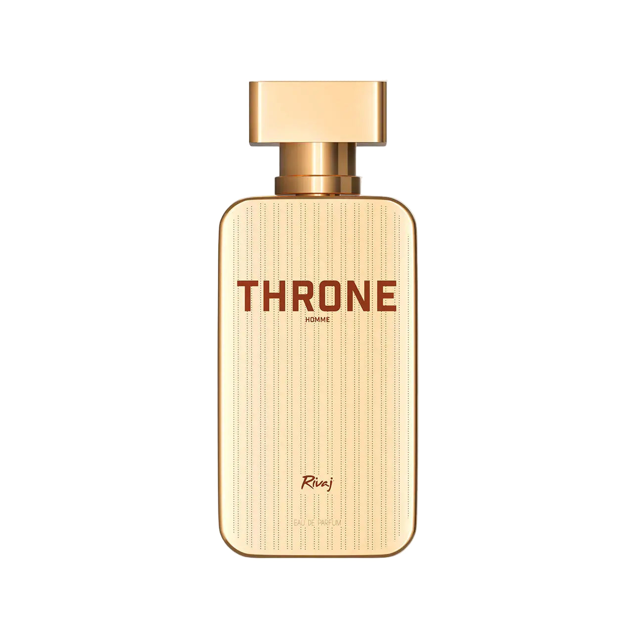 Throne Men Perfume 100ml by Rivaj – Regal Spicy Woody Fragrance Bottle