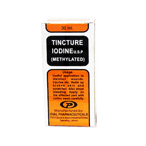 Tincture of Iodine 30ml Antiseptic Solution