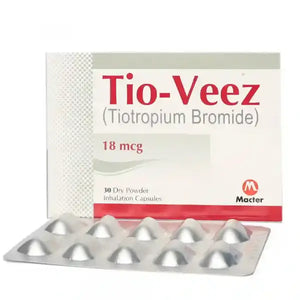 Tio Veez 18mcg Capsule 30s – Tiotropium Bromide Inhaler for COPD