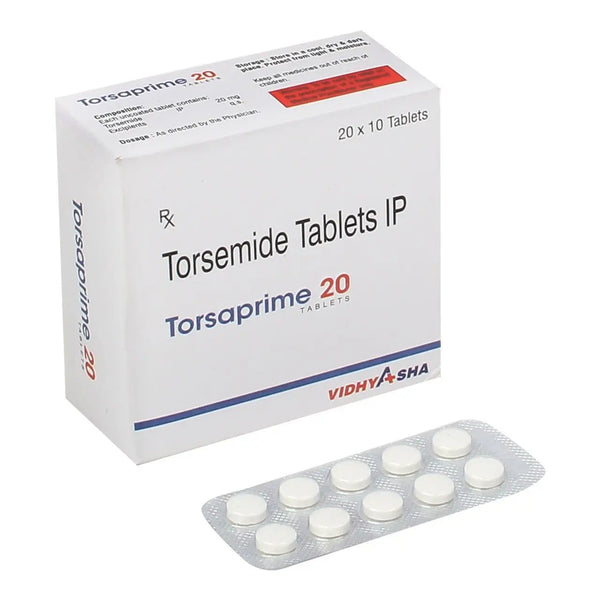 Torsemide 20mg Tablet 
