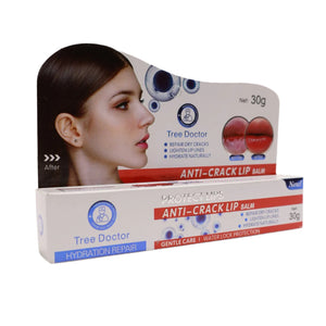 Tree Doctor Anti-Crack Lip Balm 30gm – Moisturizing and Healing Care