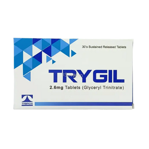 Trygil Glyceryl Trinitrate 2.6mg Tablets