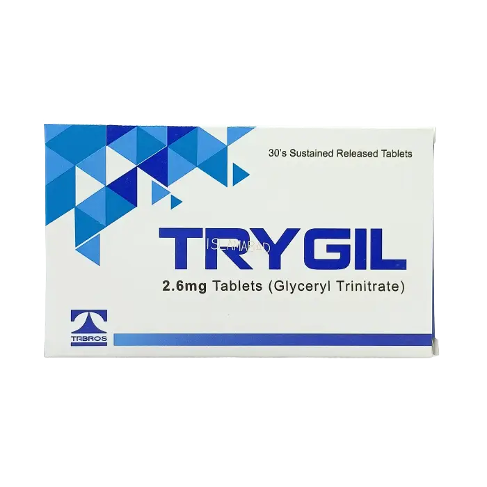 Trygil Glyceryl Trinitrate 2.6mg Tablets