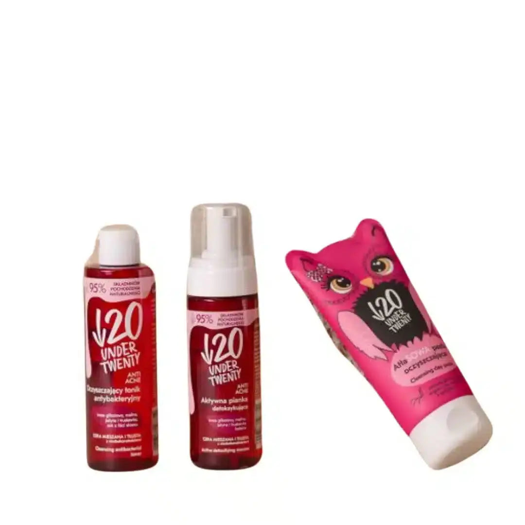 PHARMACERIS T Puri-Sebotonique U20 95% Active Detoxifying Mousse 200ml - Deep Cleansing for Oily & Acne-Prone Skin (Imported from Poland)