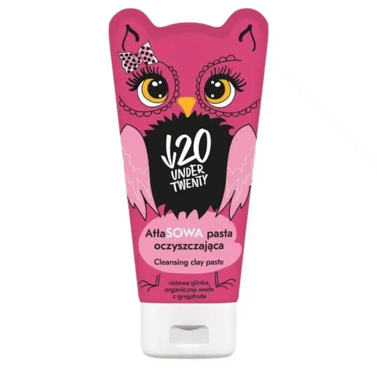 U20 Cleansing Clay Paste Pink (150ml) - Gentle Detox for Radiant Skin