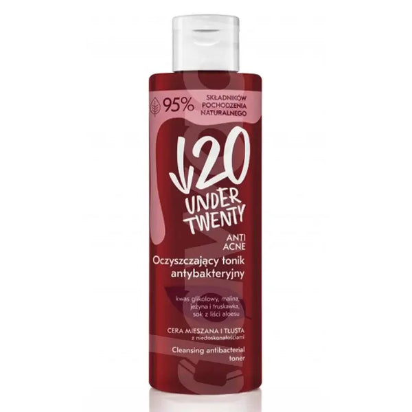 U20 95% CLEANSING ANTI BACTERIAL TONER  200 ML